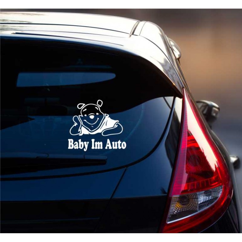 Baby im Auto, Winnie Puuh