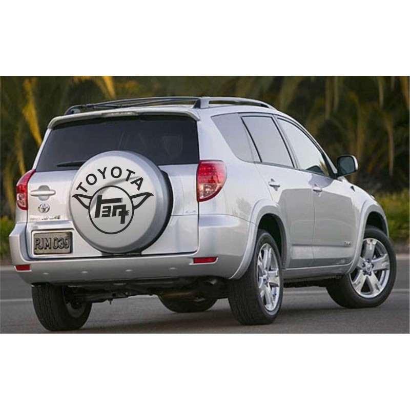 Aufkleber für Ersatzreifen, Toyota Rav4
