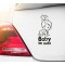 Sticker mit Pebbles für Mädchen – Autoaufkleber für mehr Stil