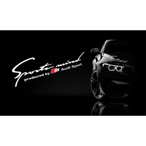 Sport mind , Auto Aufkleber