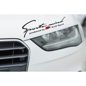 Sport mind , Auto Aufkleber