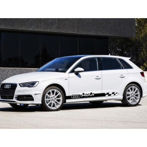 2 x Aufkleber für Audi