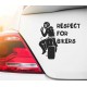 Respect for bikers