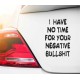 I have No time /Ich habe keine Zeit