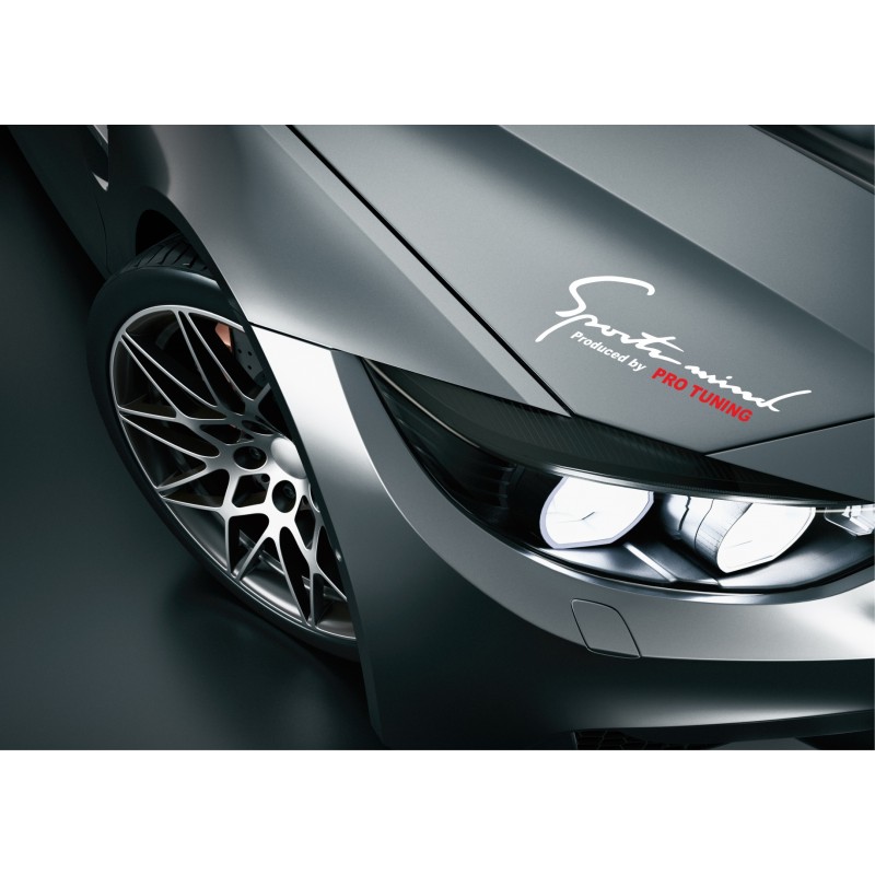 Sport mind pro tuning, Auto Aufkleber
