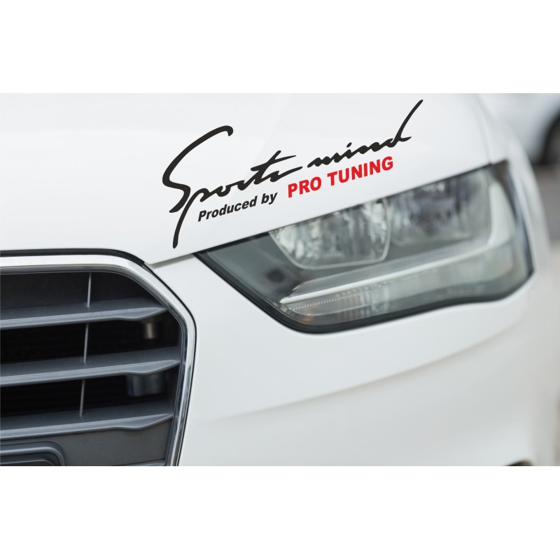 Sport mind pro tuning, Auto Aufkleber