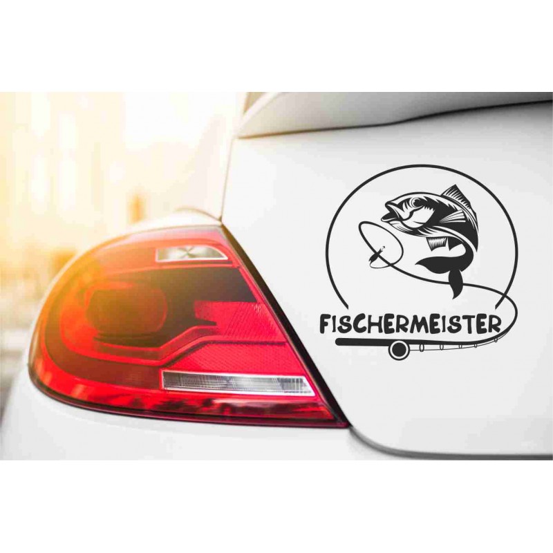 Fischerman im Auto