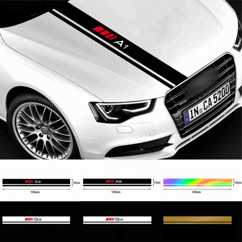 Frontcover Aufkleber für Audi Modelle