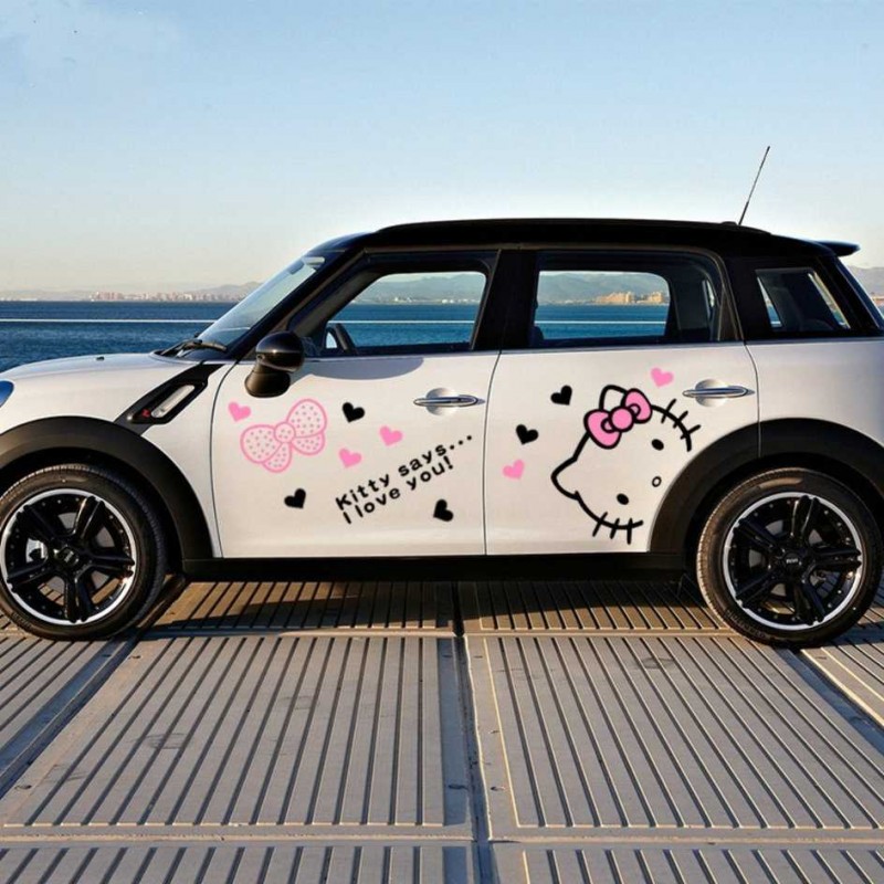 Hello Kitty Seitenaufkleber