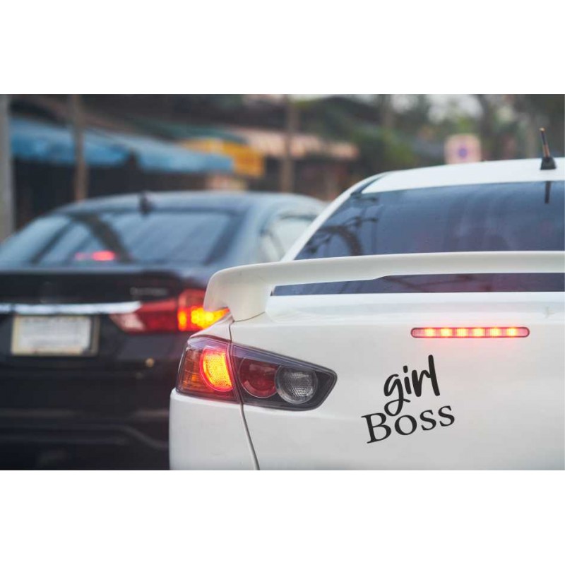 Girl Boss aufkleber