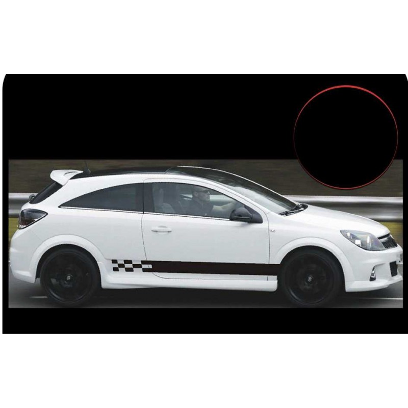 Seitenaufkleber für Opel Astra – Sportliches und modernes Design