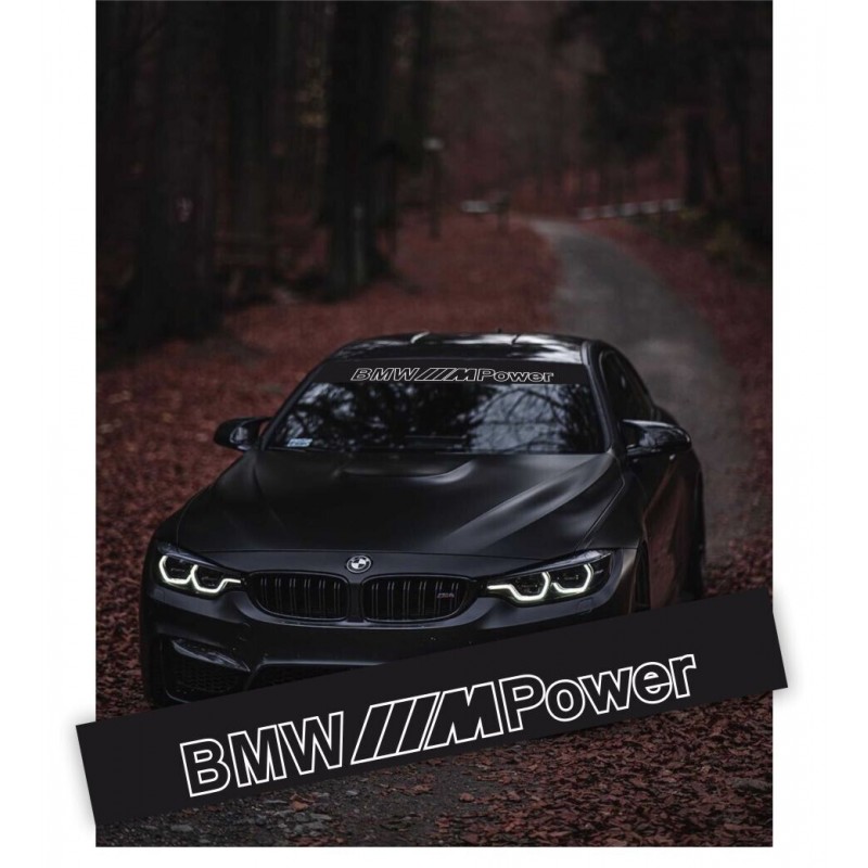 BMW M power auto sonnenschutz für BMW Modelle aufkleber