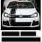 Satz Aufkleberstreifen für Volkswagen Golf