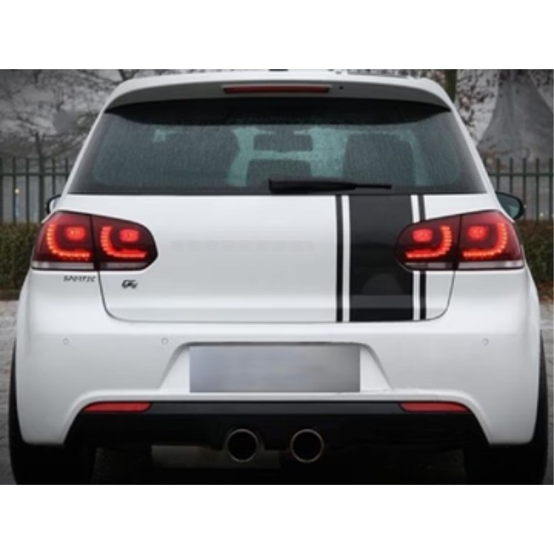 Satz Aufkleberstreifen für Volkswagen Golf