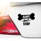 Adopt dont shop Aufkleber sticker