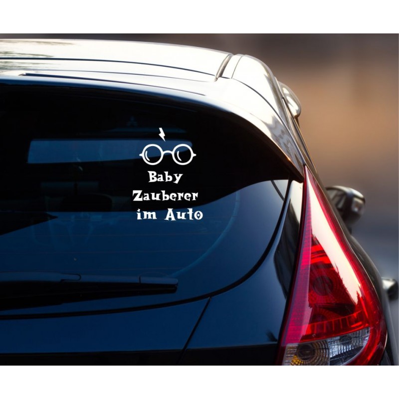 Sticker  Baby-Zauberer an Bord!