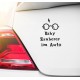 Sticker  Baby-Zauberer an Bord!