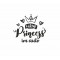 Auto-Sticker "Kleine Prinzessin im Auto" – Charmant und stilvoll