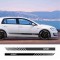 Sportliche Seitenstreifen-Aufkleber für Autos – Dynamik und Stil vereint,  Volkswagen golf