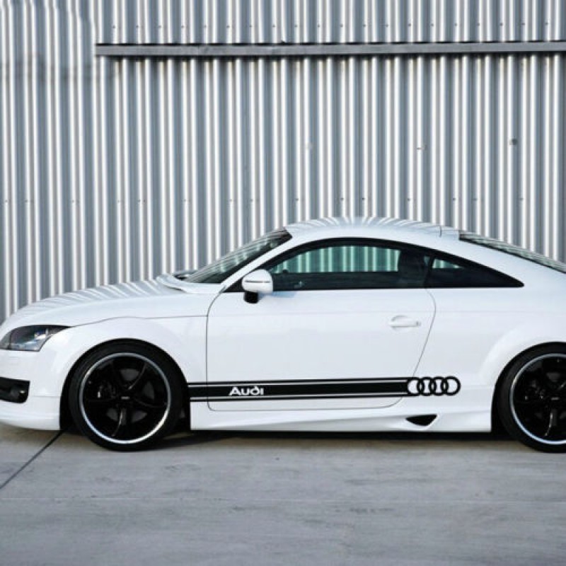 2 x Rennaufkleber für Audi