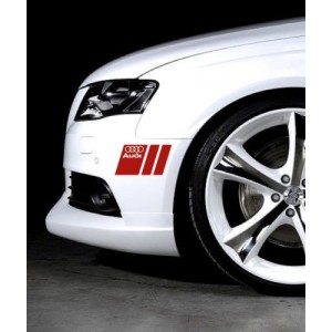 Seitenaufkleber für Audi - 2 Stücke