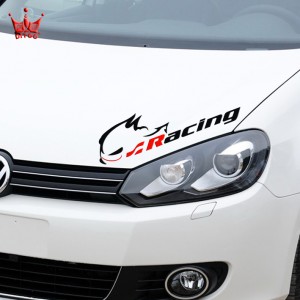 "Rabbit RACING", Tuning Aufkleber für VW