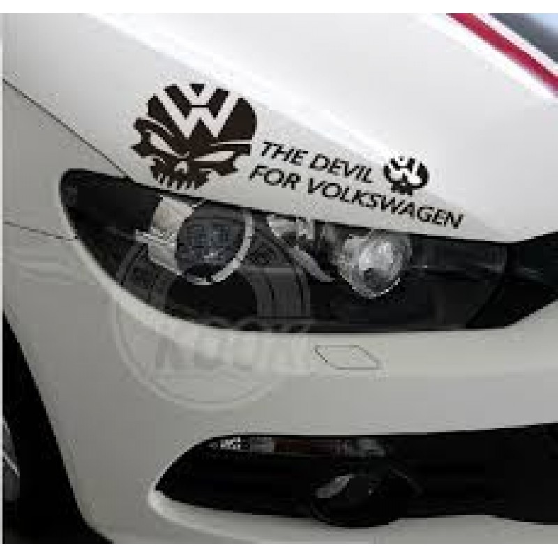 SKULL RIDER, Tuningаufkleber für VW