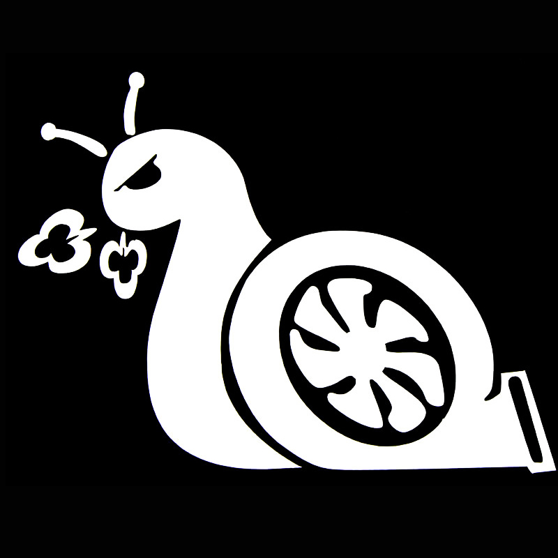 Autoaufkleber, Turbo