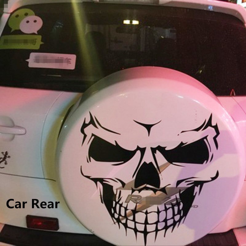 Totenkopf-Aufkleber