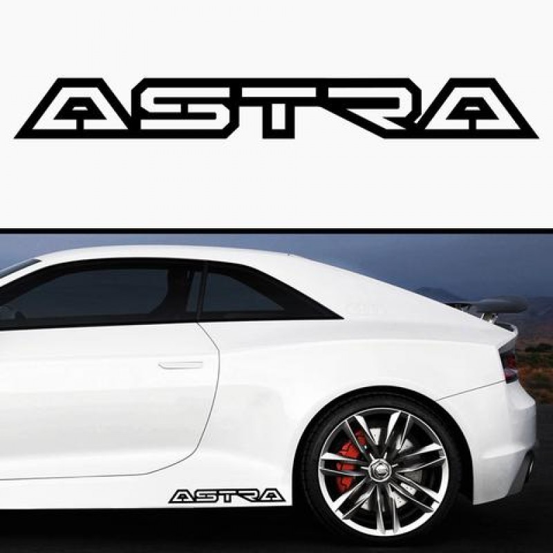 2 x Aufkleber für Astra