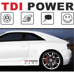 TDI ,Aufkleber für VW 
