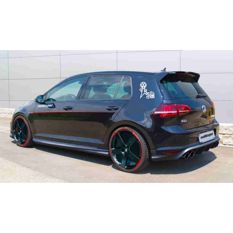 Lustiger Aufkleber für VW