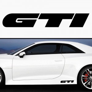 2 x Aufkleber, GTI