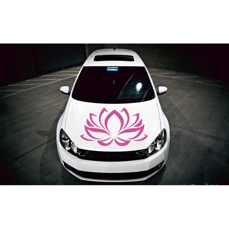 Aufkleber mit Lotus