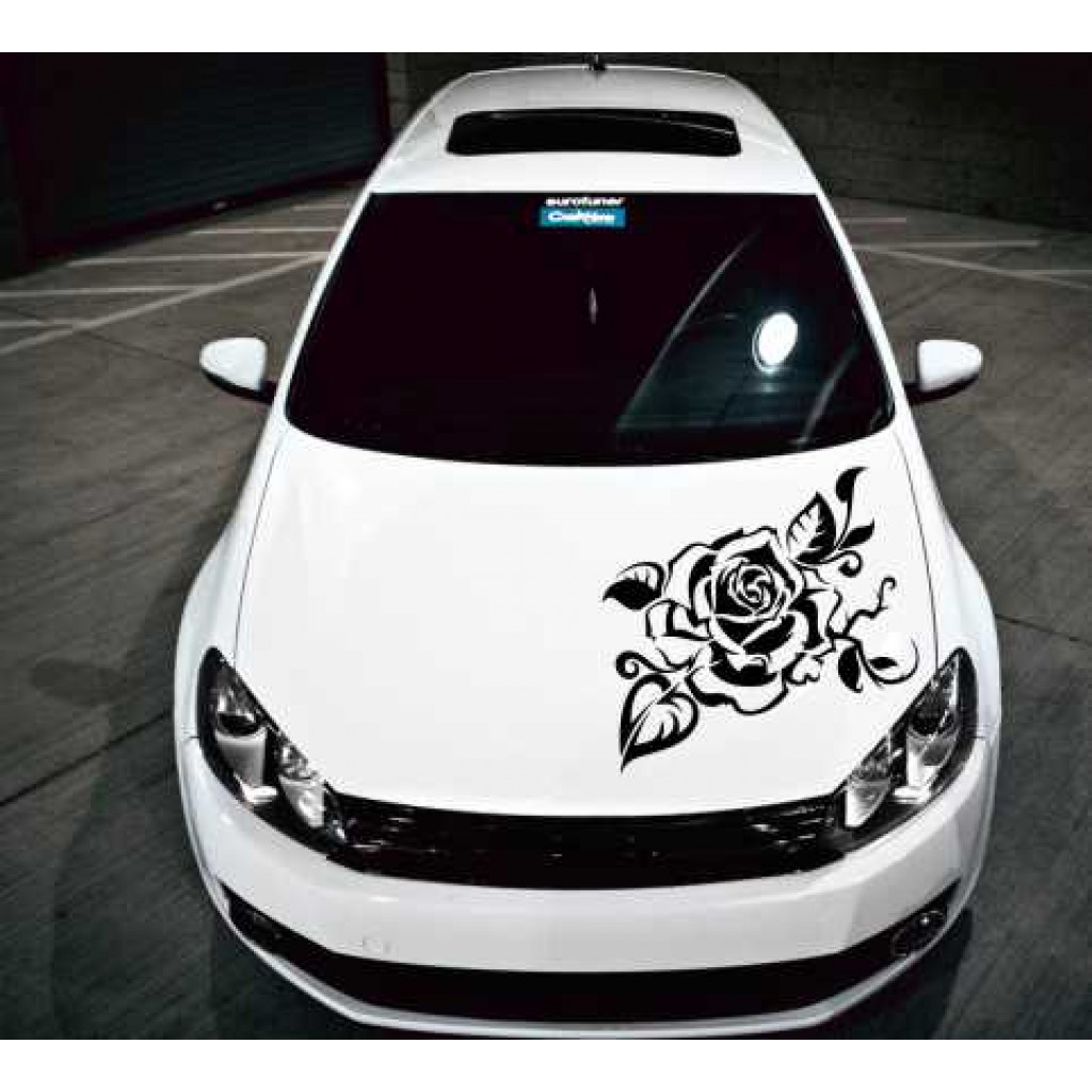 Sticker Rosak Aufkleber mit Rose - 977
