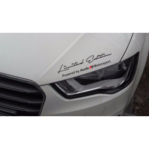 "Limited edition Audi "