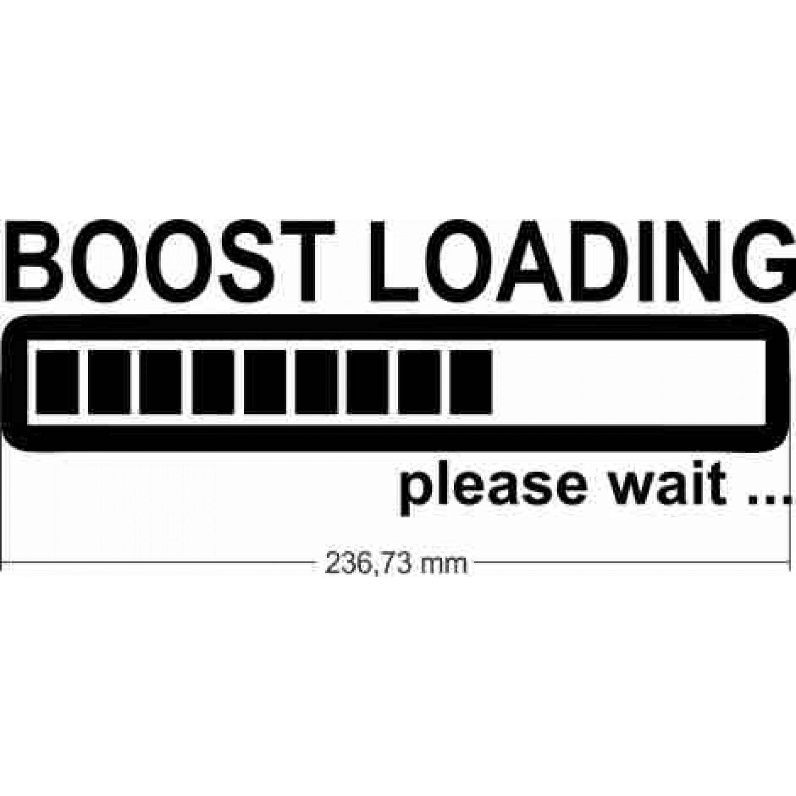 Metal Sign Boost Loading Boost loading - 125